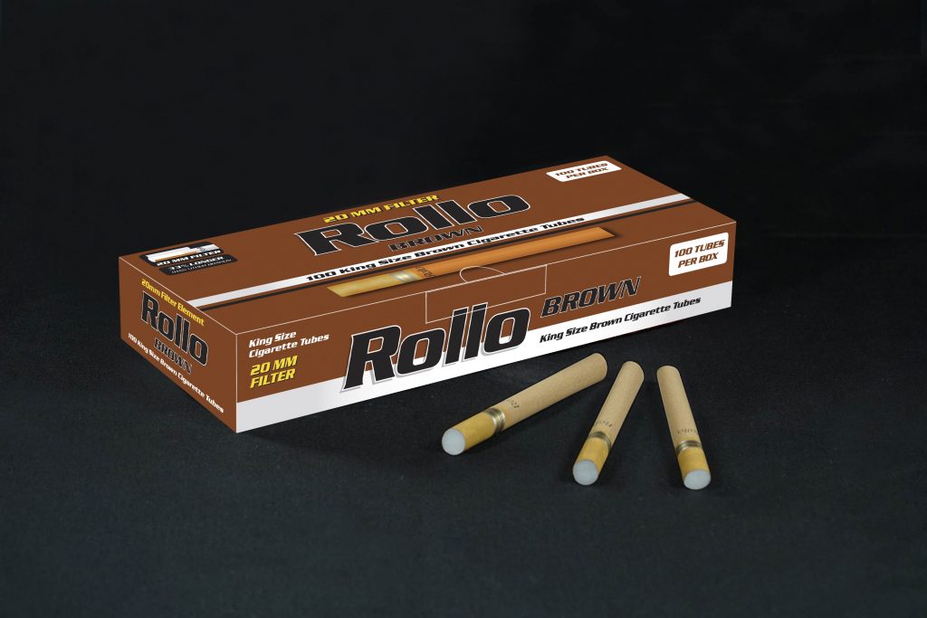 ROLLO ROLLO BROWN CIGARETTE TUBES
